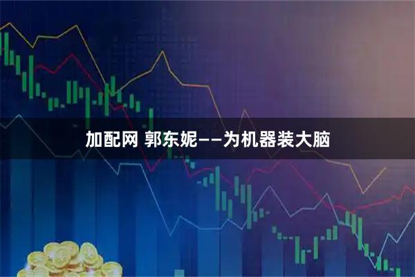 加配网 郭东妮——为机器装大脑